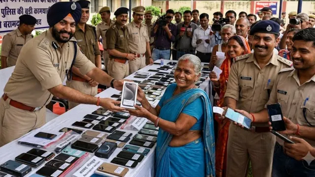 गोरखपुर में जीआरपी और पुलिस को मिली बड़ी कामयाबी, सात राज्यों से बरामद किए 1362 मोबाइल फोन
